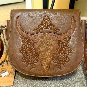 BNWT Catchfly Saddle Bag Purse